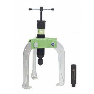 universal 3 jaw puller with short hydraulic spindle and self centering jaws